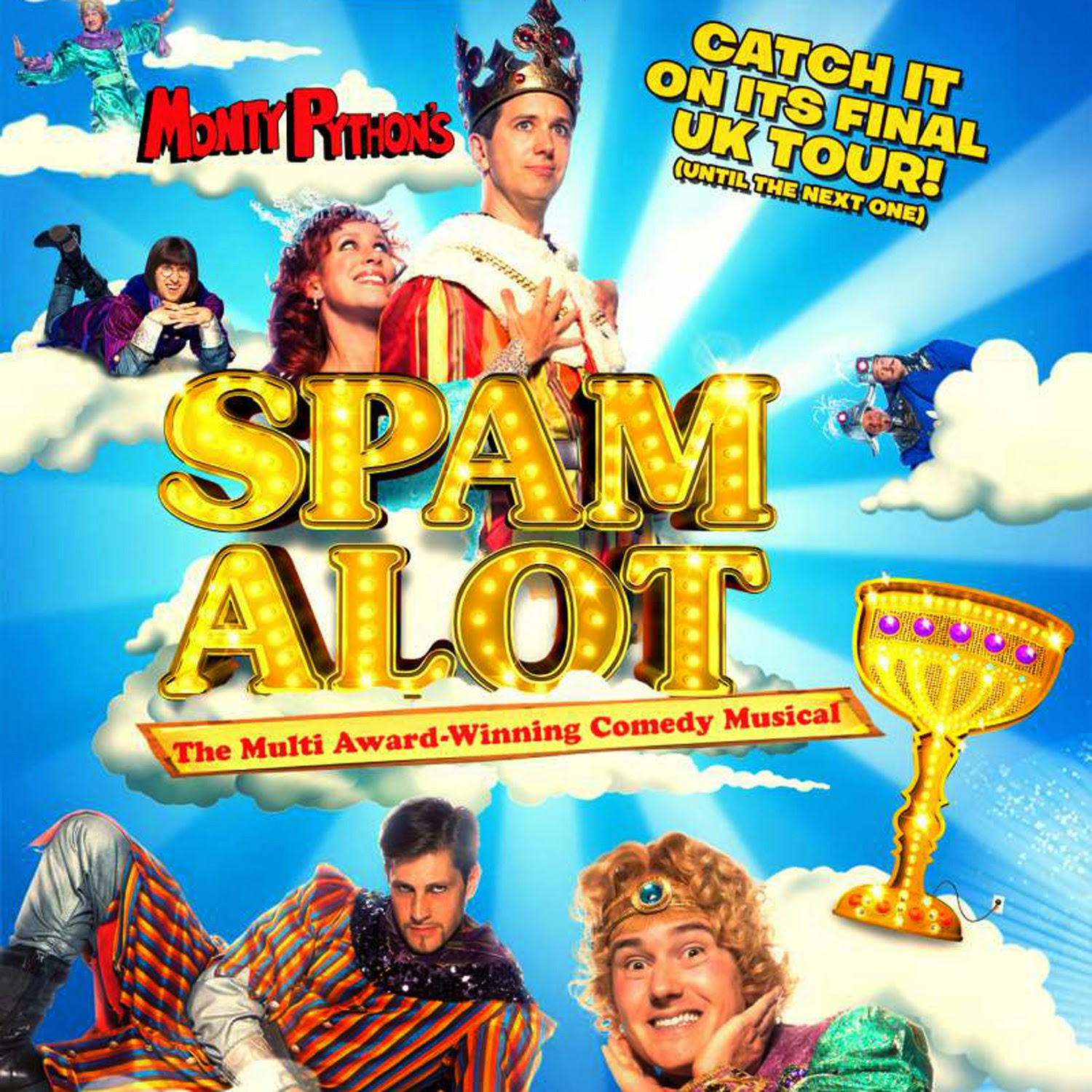 spamalot national tour schedule