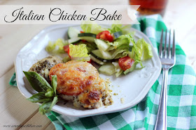 Italian Chicken Bake recipe from Served Up With Love