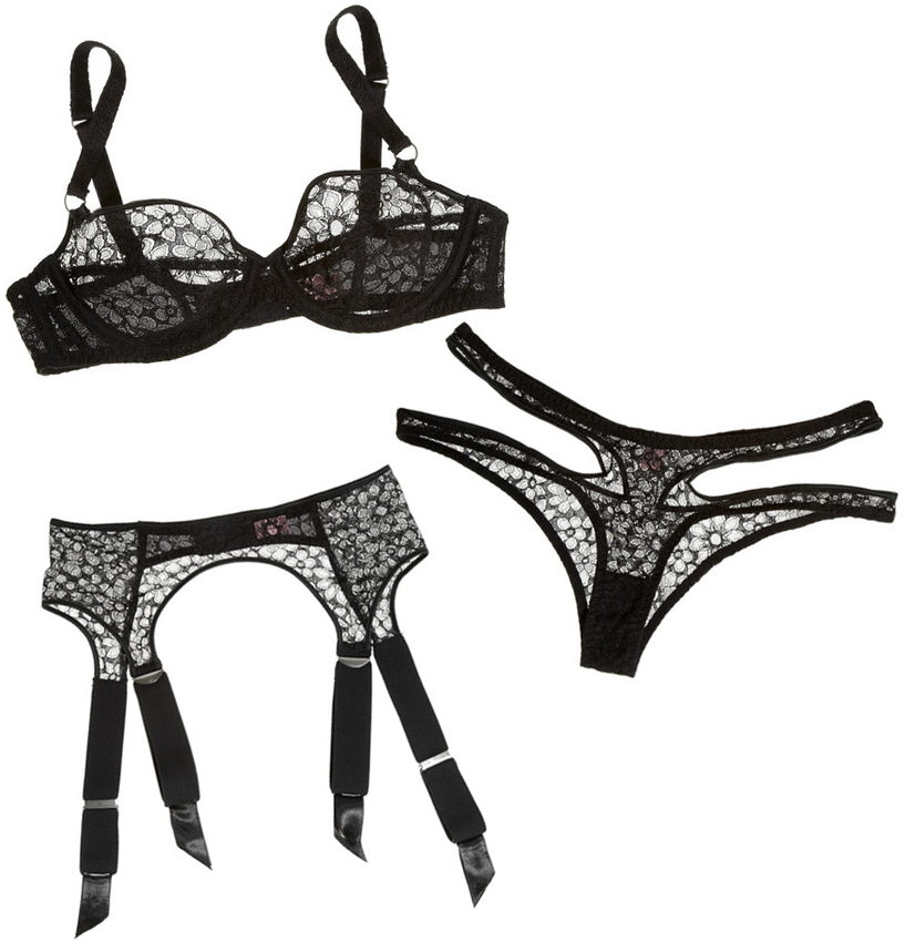 PRETTY LITTLE UNDERTHINGS: Tempting Tuesdays: Floral Lace All Over,