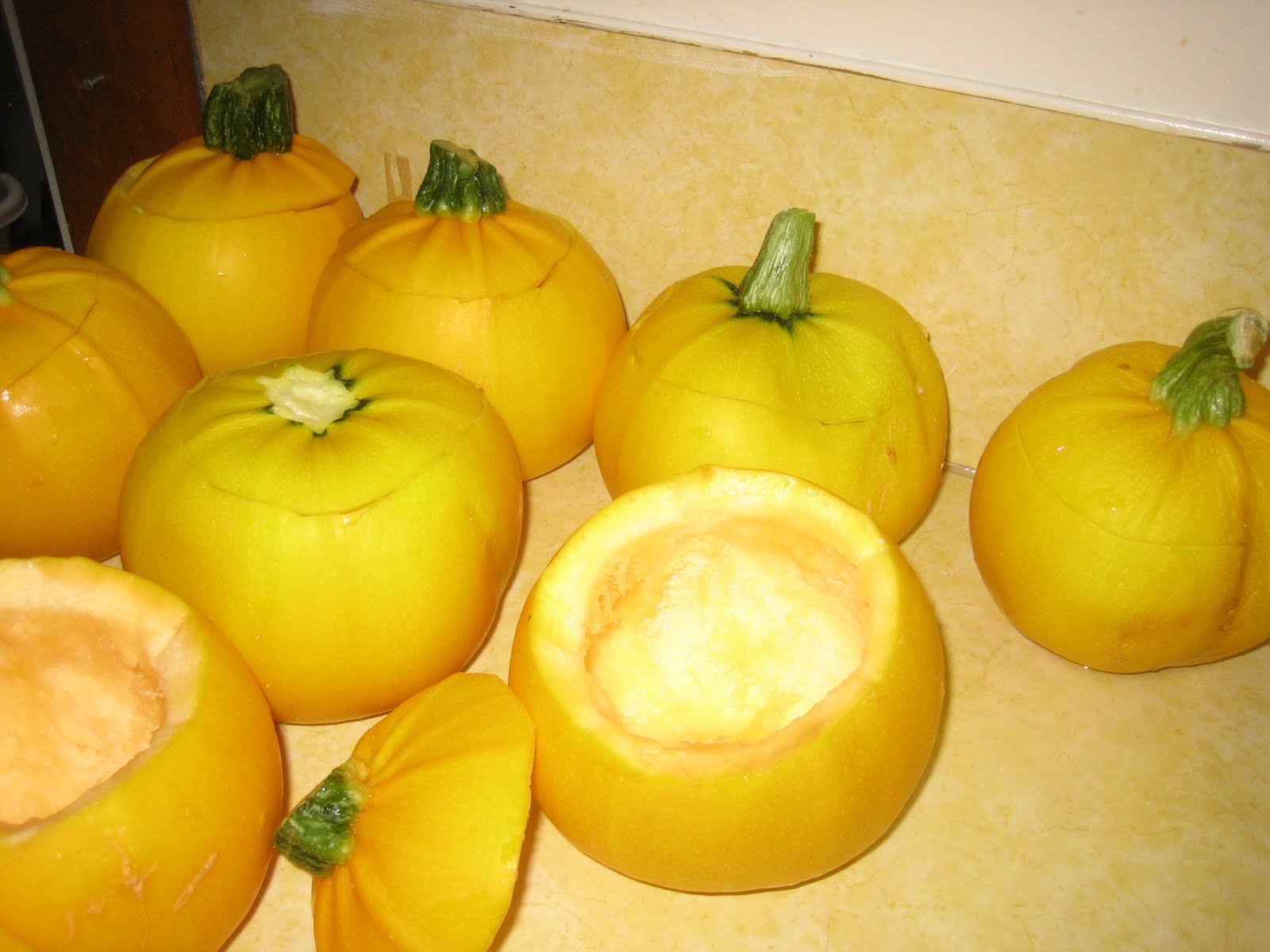 Both Ends of the String Recipe Stuffed Summer Squash