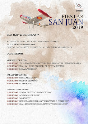 Programación de las Fiestas Patronales 2019  -  SAN JUAN DE AZNALFARACHE