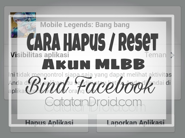 Cara Unbind Facebook Semua Akun Game Android TESTED!