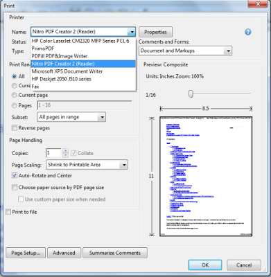 reduce size of pdf