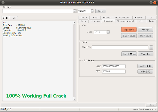 Ultimate Multi Tool (UMT) v1.3 CDMA Crack without Box By GSM X TEAM