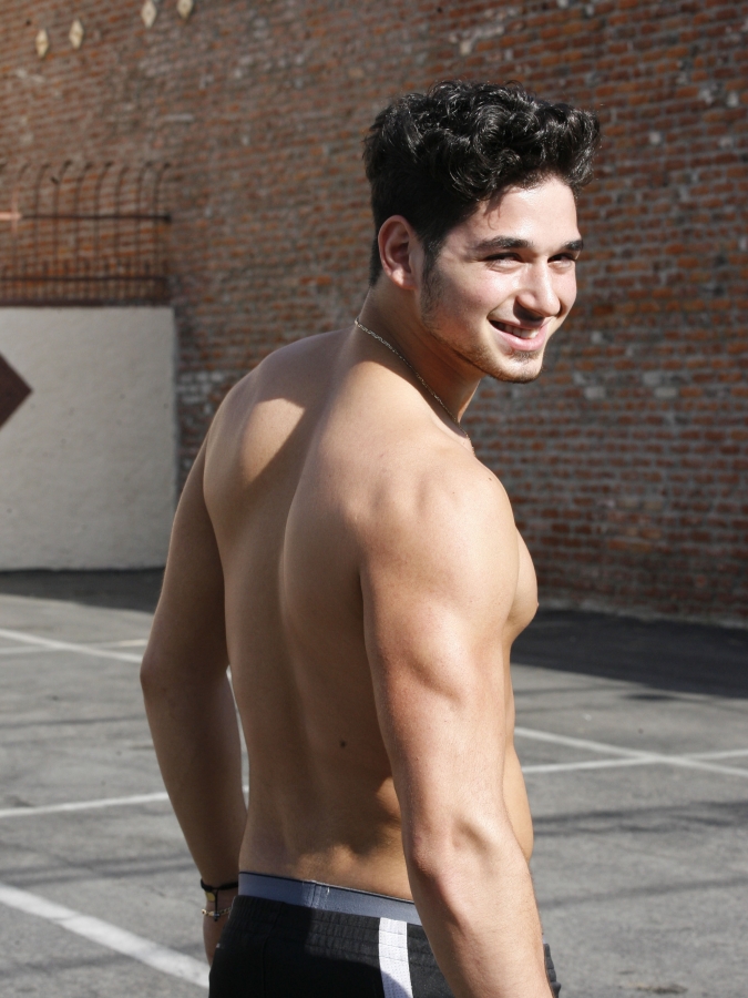 20 year old 'Dancing With The Stars' troupe dancer Alan Bersten f...