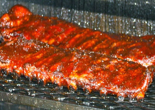 Smoked BBQ Ribs from Grillin' Gaines Catering Smoked BBQ Ribs from Grillin' Gaines Catering