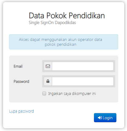 Cara Laporan Bos Online Kemdikbud
