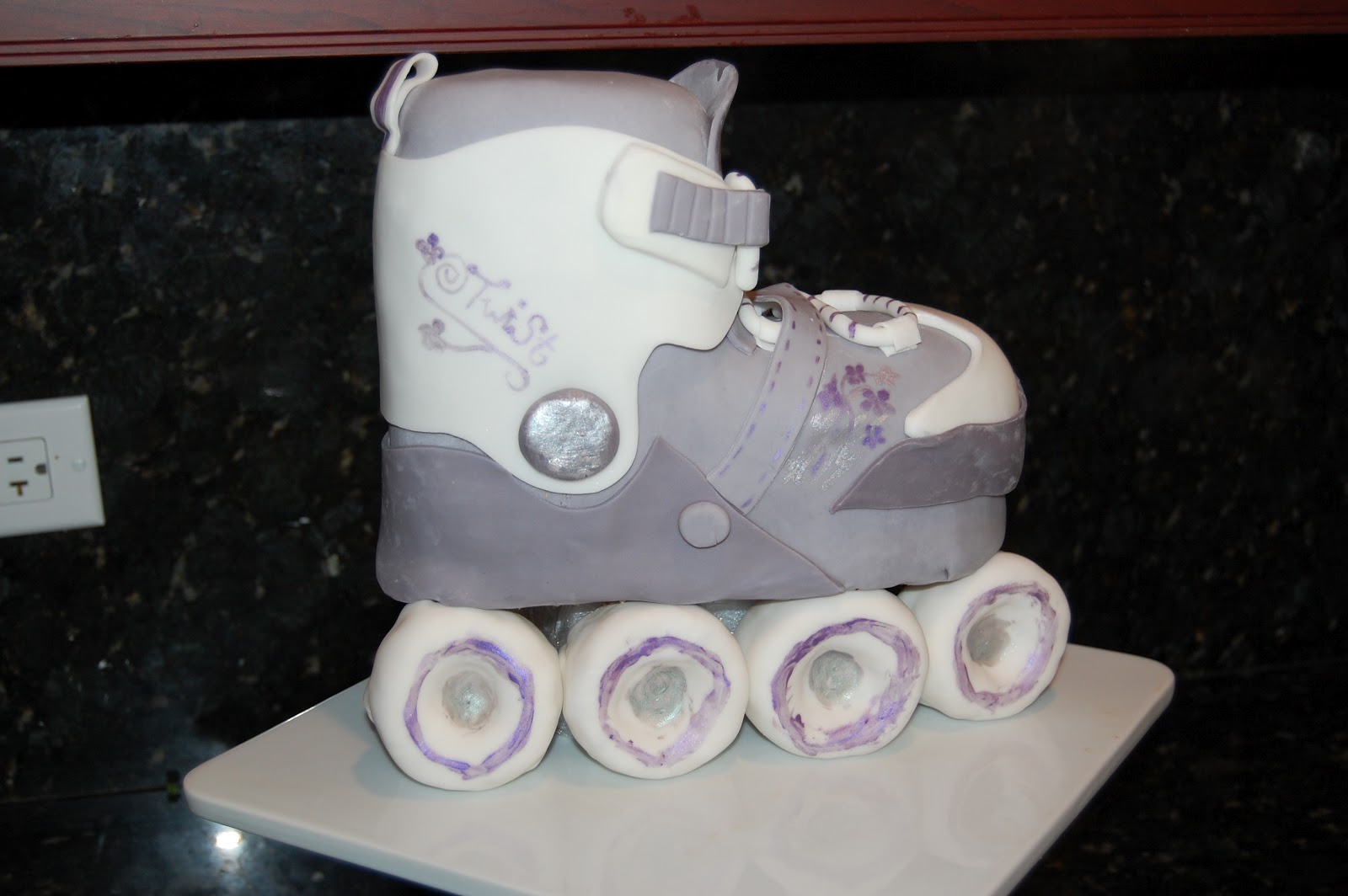 Sugar Mom Treats Rollerblade Cake