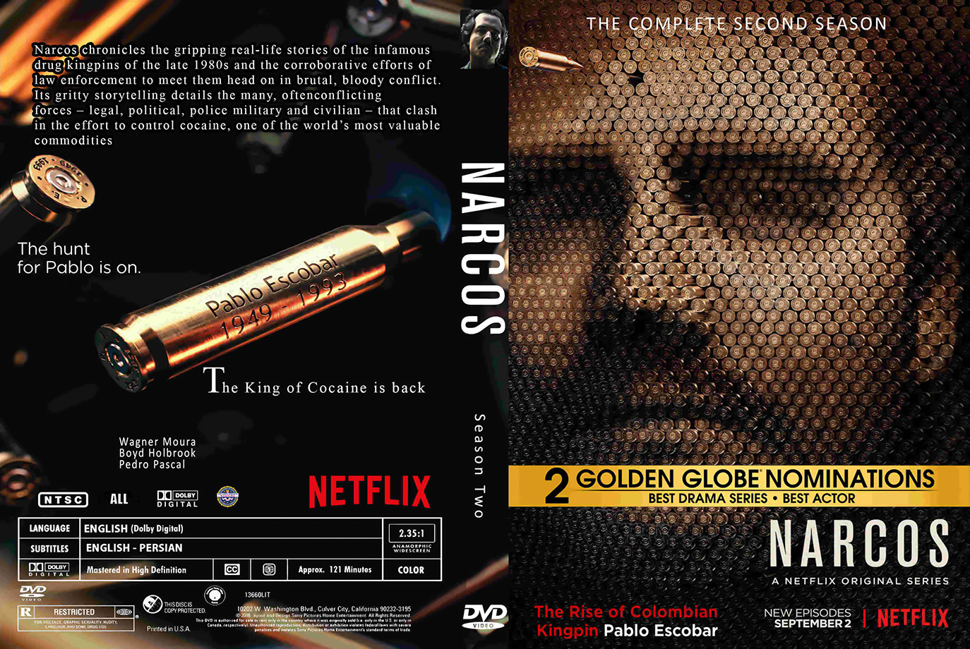 Narcos 2ª Temporada Completa Torrent – WEBRip 720p Dual Áudio 5.1 (2016)