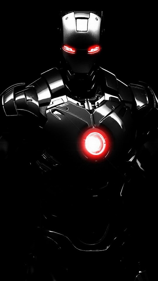   Iron Man In The Dark   Android Best Wallpaper