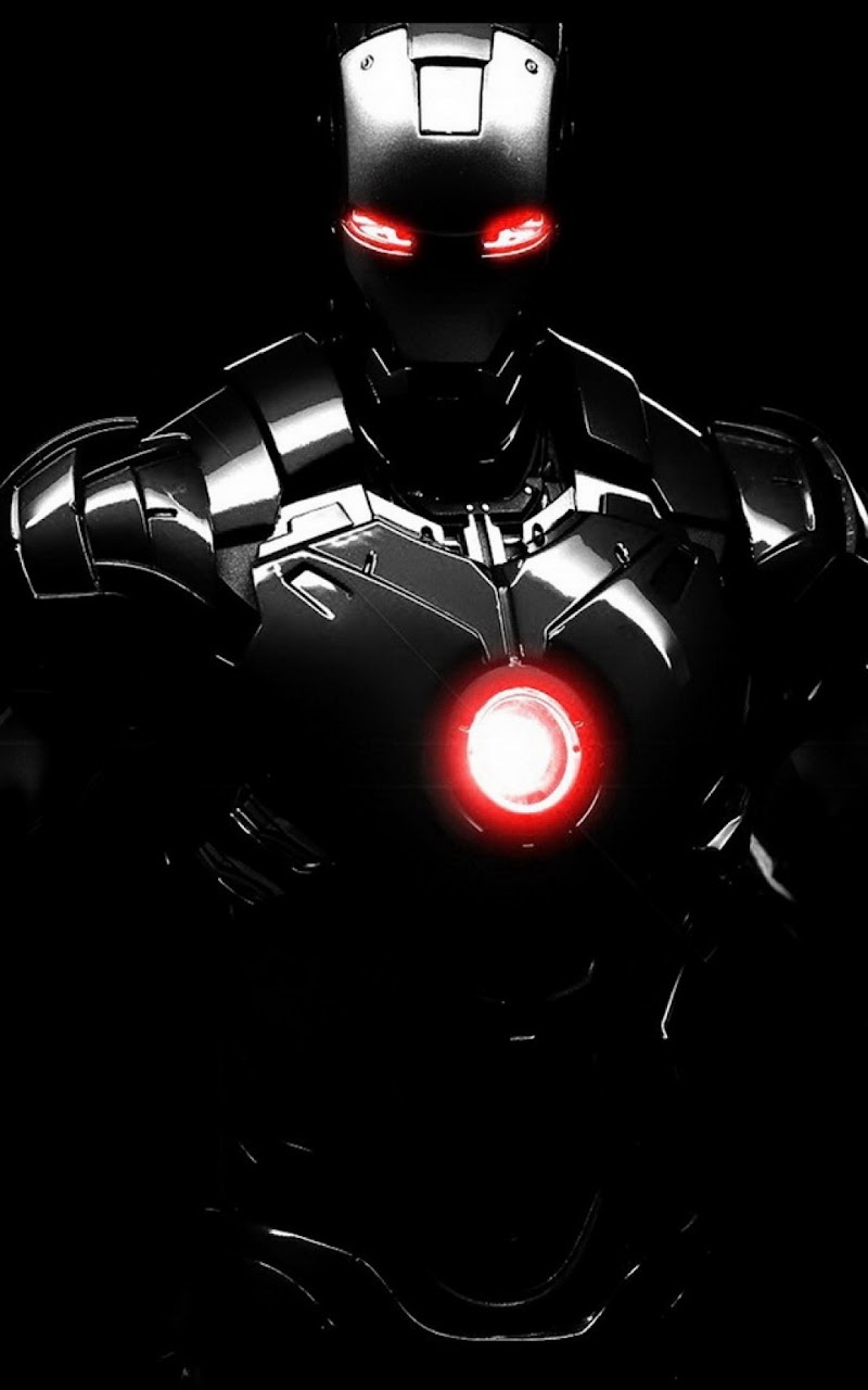 Android Best Wallpapers Iron Man In The Dark Android Best Wallpaper
