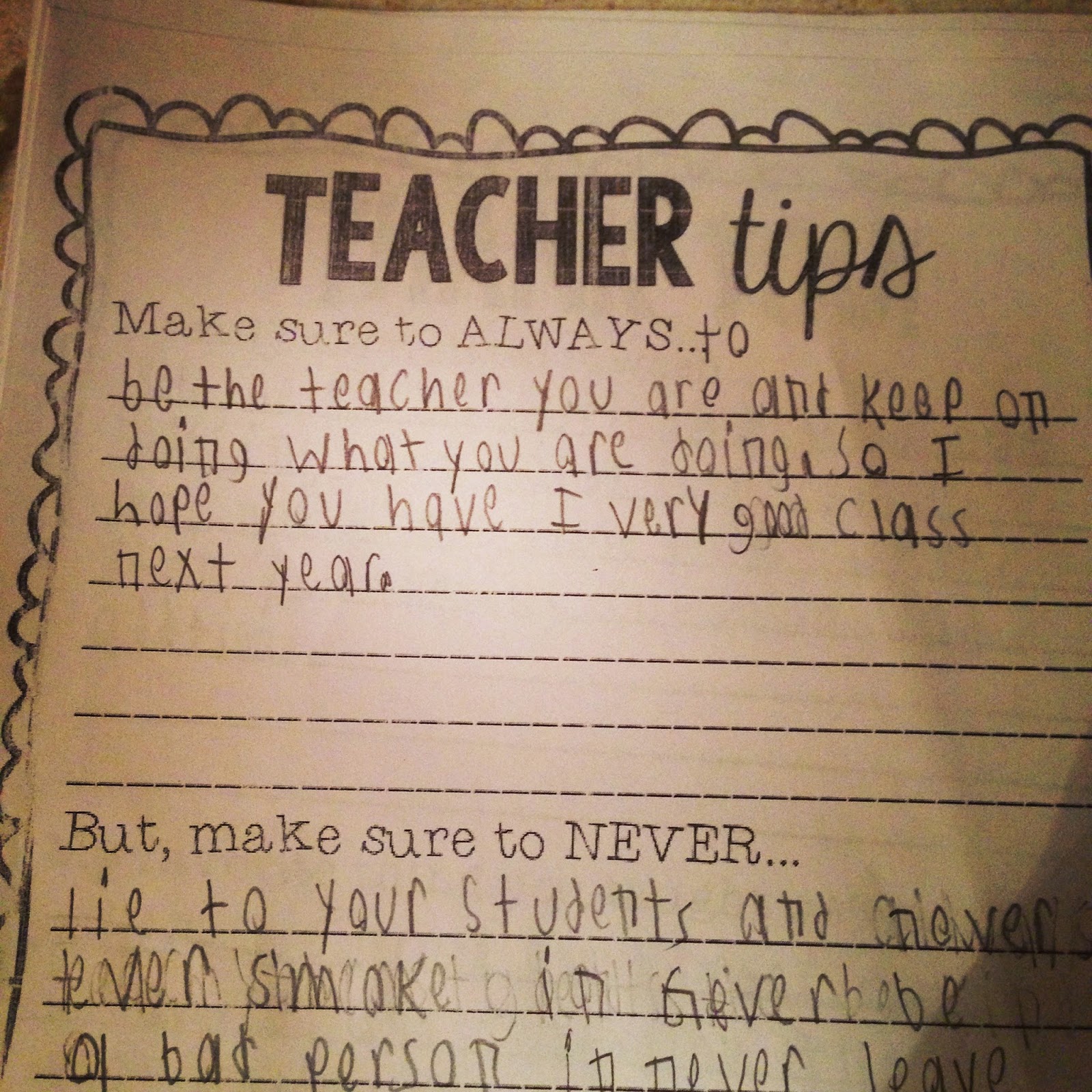 Tips for the Future Teacher - Teaching With Crayons and Curls