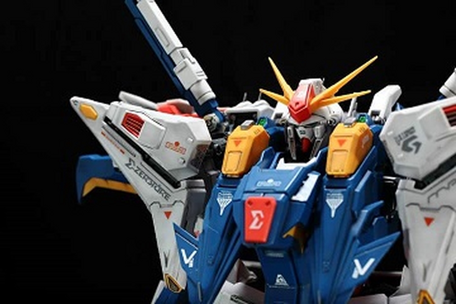 Painted Build: 1/100 RX-105 Ξ
