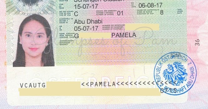 Glimpses of Pam: How to Apply for a Schengen Visa to Austria from Dubai