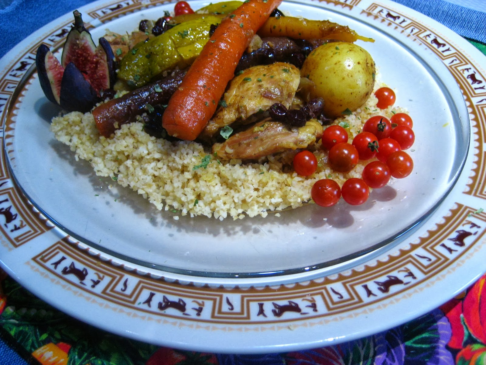Marie est dans son assiette! Tajine de poulet marocain à la pâte d