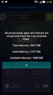 Rocket Cleaner & Booster PRO Apk v1.1.7 For Android