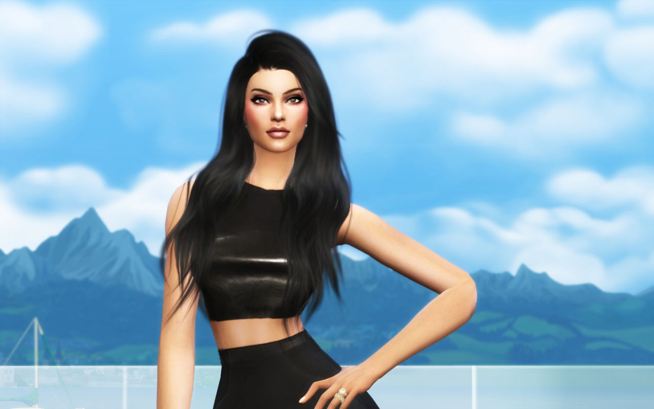 Sims 4 Ccs The Best Kim Kardashian By Milusimblr