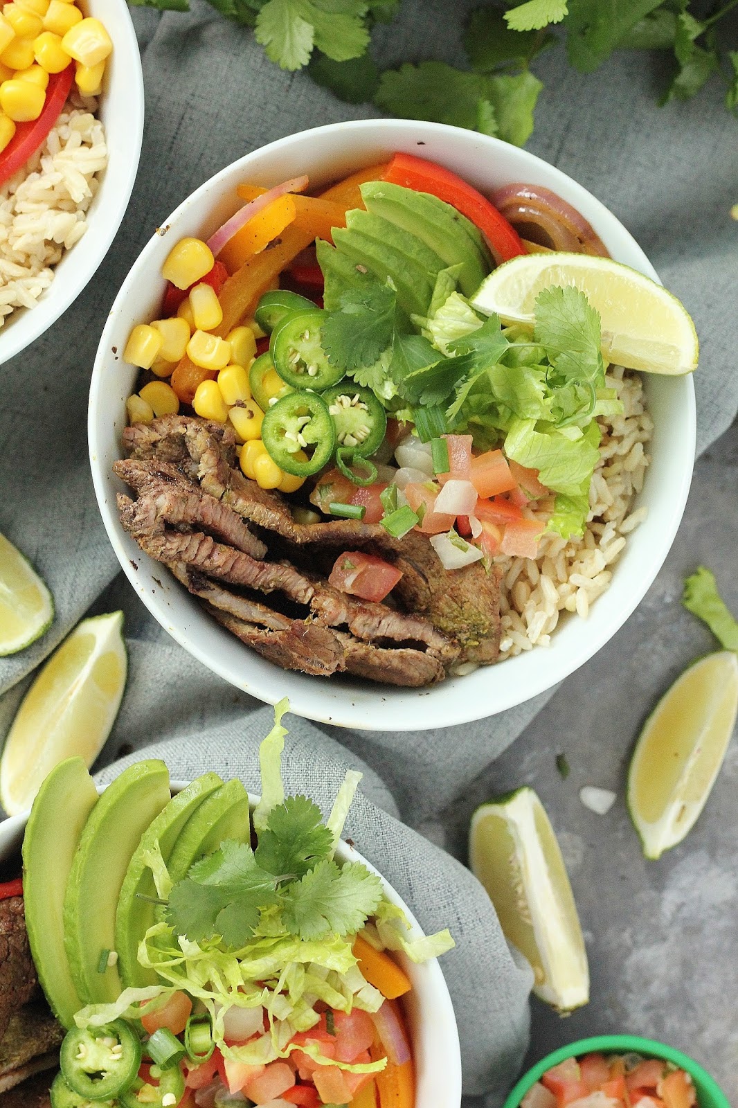 Steak Fajita Bowls