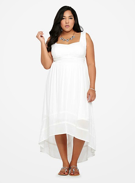 Torrid White Summer Dress