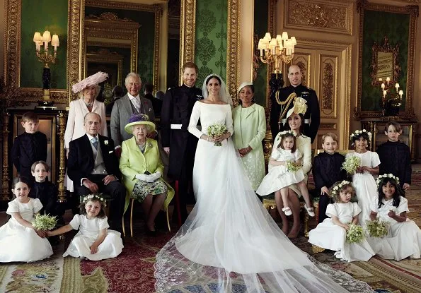 New Photos of The Duke and Duchess of Sussex, Princess Charlotte, Prince George, Kate Middleton, Meghan Markle, Queen Elizabeth