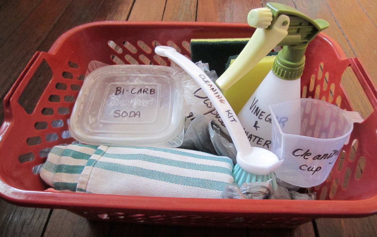 Kids Activities & Tips 4 Everyday Make your own BASIC HOME CLEANING KIT