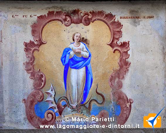 Giovanni Antonio Vanoni, affreschi ad Aurigeno Giovanni Antonio Vanoni, affreschi ad Aurigeno