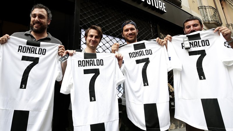 ronaldo all jersey numbers