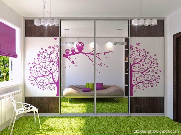 Five creative ideas to decorate the room of a girl