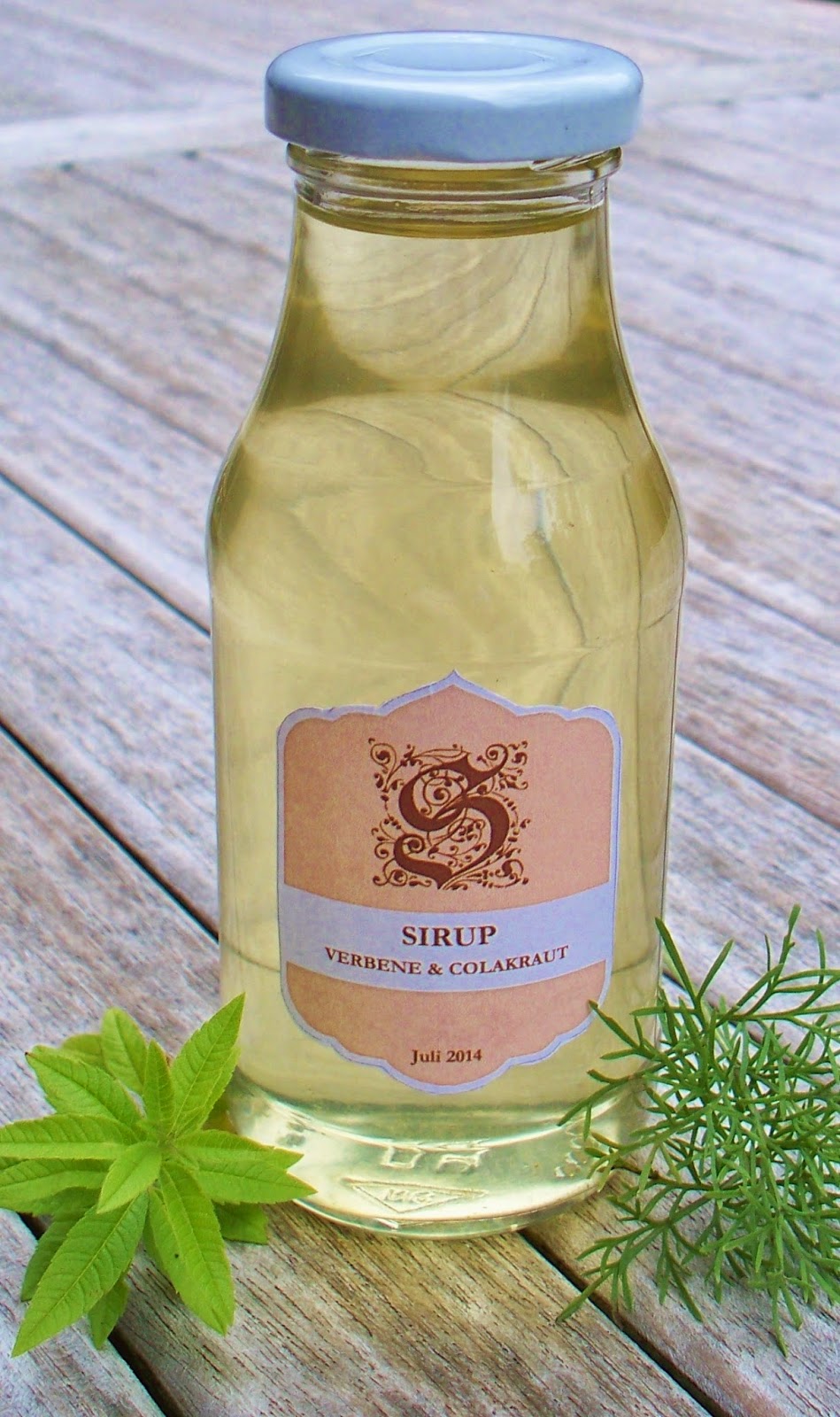 Seifenliebe...rostet nicht ♥: Sirup aus Zitronenverbene &amp; Colakraut mit ...