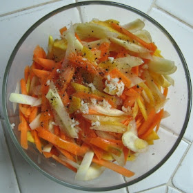 carrot garlic salad