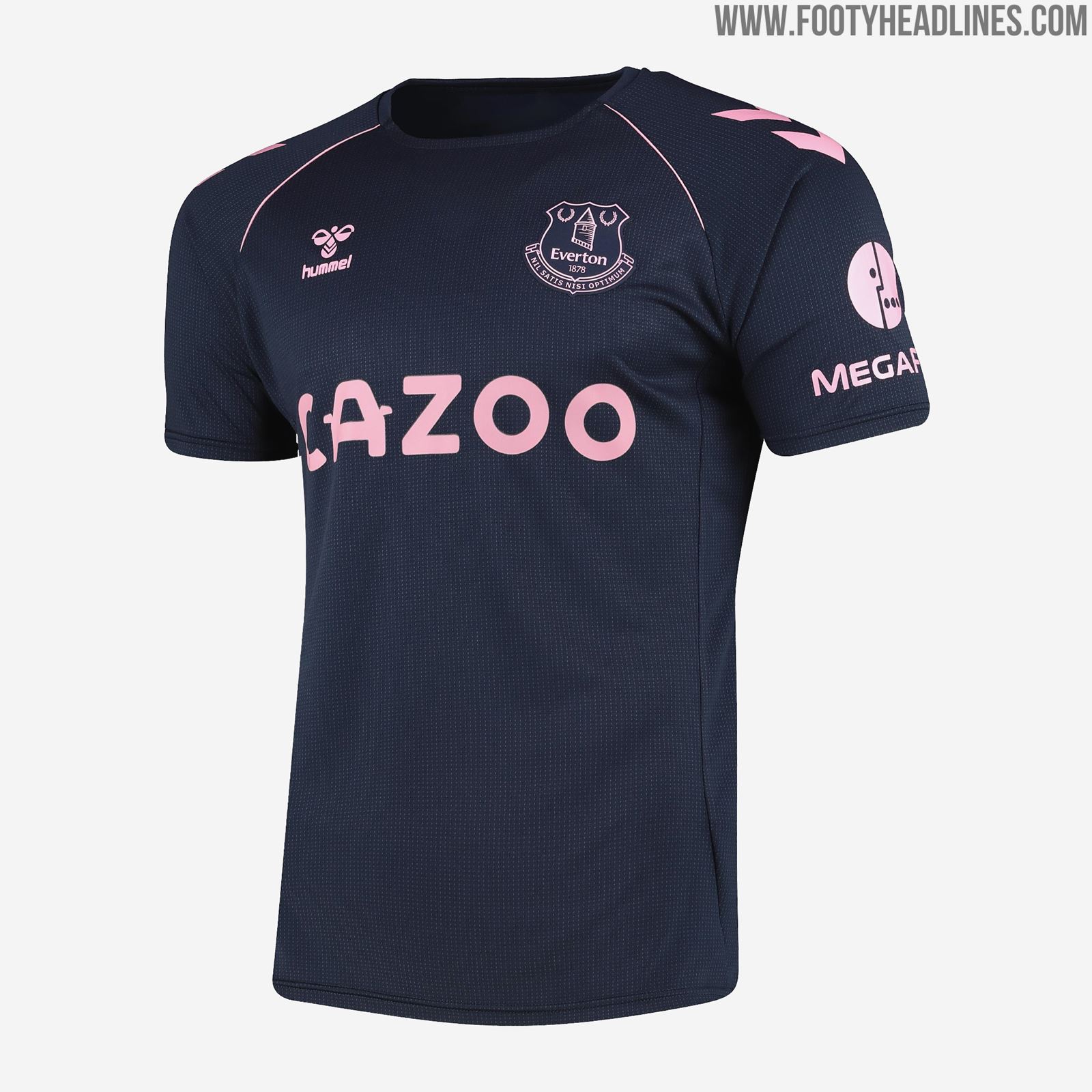 everton pink and black kit