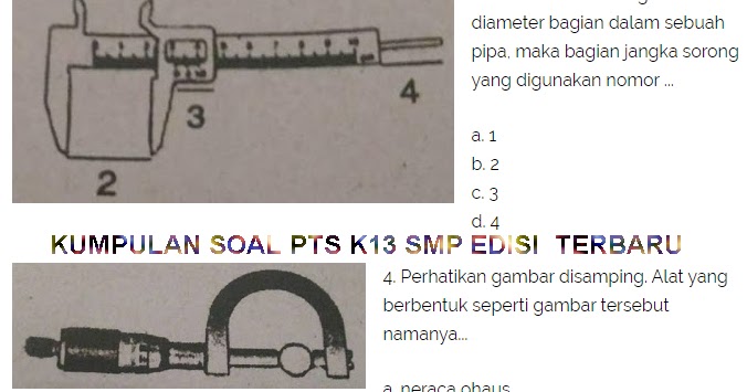 Contoh Soal Pts Kelas 7 8 9 Terbaru 2020 Semester 1 Dan 2 Lengkap Info Pendidikan Terbaru