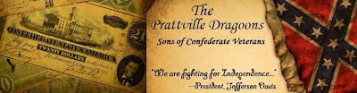 The Prattville Dragoons SCV Camp Blog