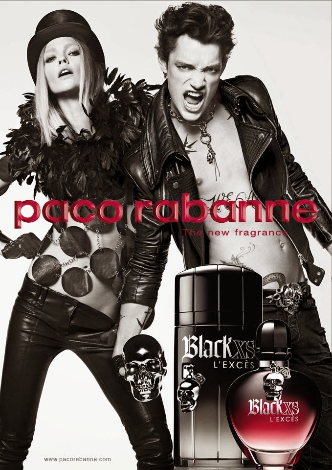 *New* Paco Rabanne Black XS L'Exces For Him Edt Spray Full Size