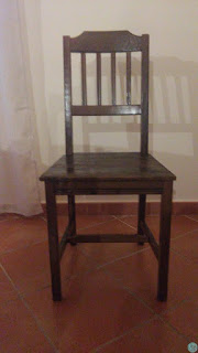 sedia vintage prima della trasformazione restauro sedia vintage prima della trasformazione restauro