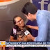 Mulher dá “fora” em repórter da Globo e deixa o jornalista constrangido ao vivo