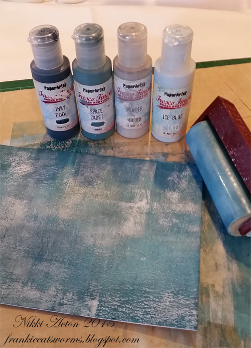 Country View Crafts' Projects Paper Artsy Chalk Paint backgrounds