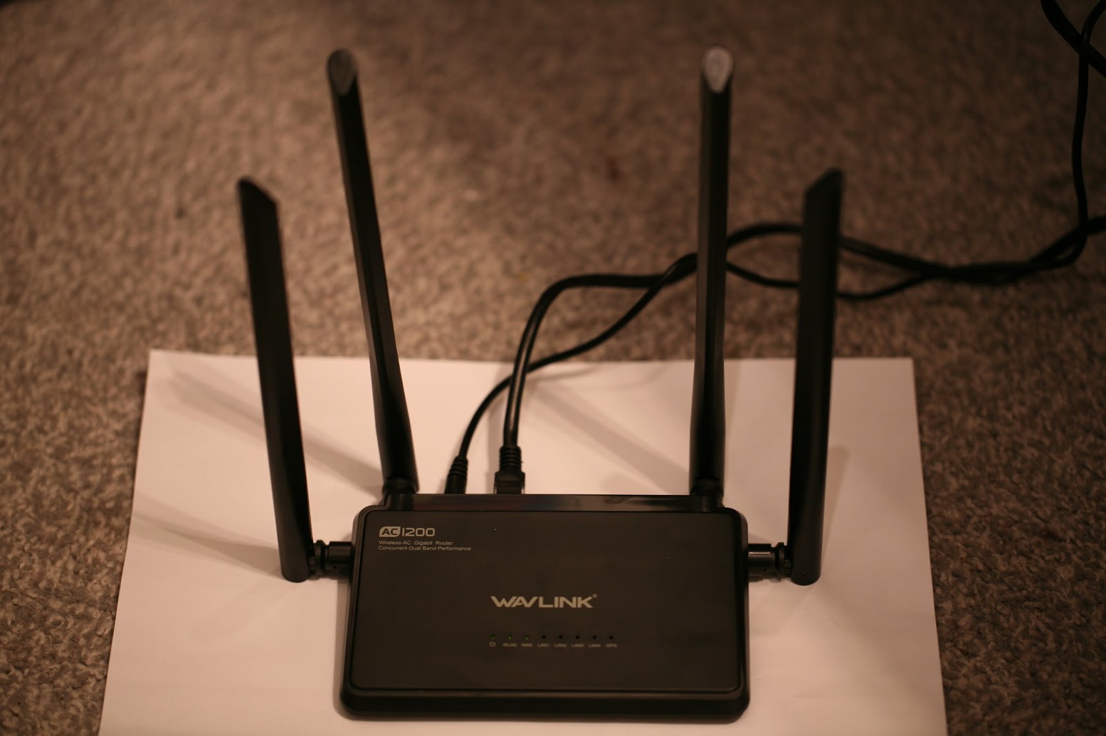 Wavlink Ac1200 Dual Band Gigabit Wifi Router