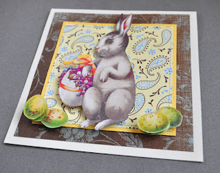 handmade greeting card project easter card project image