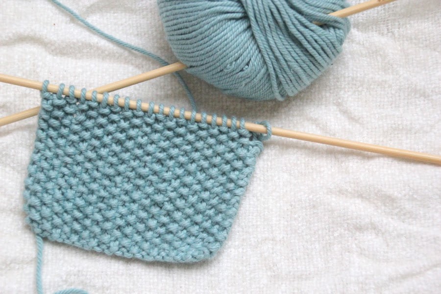 Curso APRENDER A TEJER CON DOS AGUJAS (Cap 8) Punto de arroz