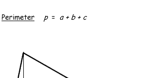 Write a program in java to find the area and perimeter of triangle ...