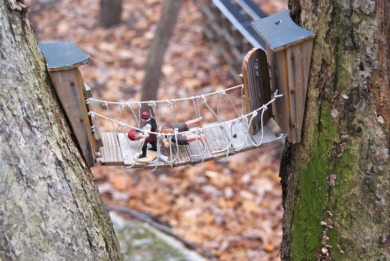 Martini Junction A Miniature Railway Hidden in The Forest