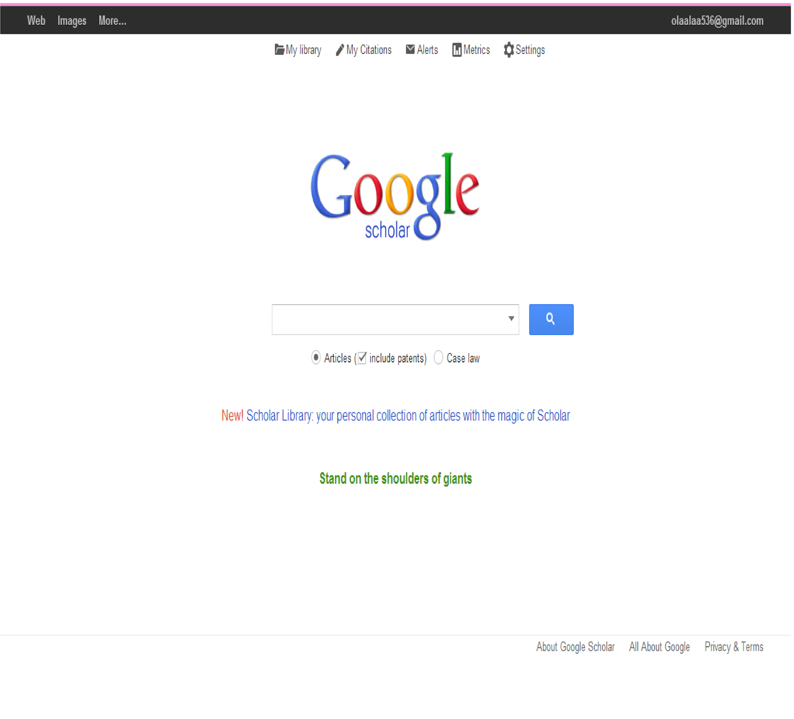 قائمه بمحركات البحث المتخصصة Google