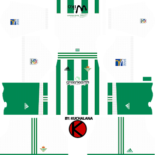 Real Betis  Kits 2017/18 - Dream League Soccer