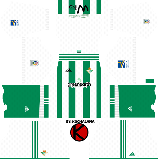 Real Betis  Kits 2017/18 - Dream League Soccer