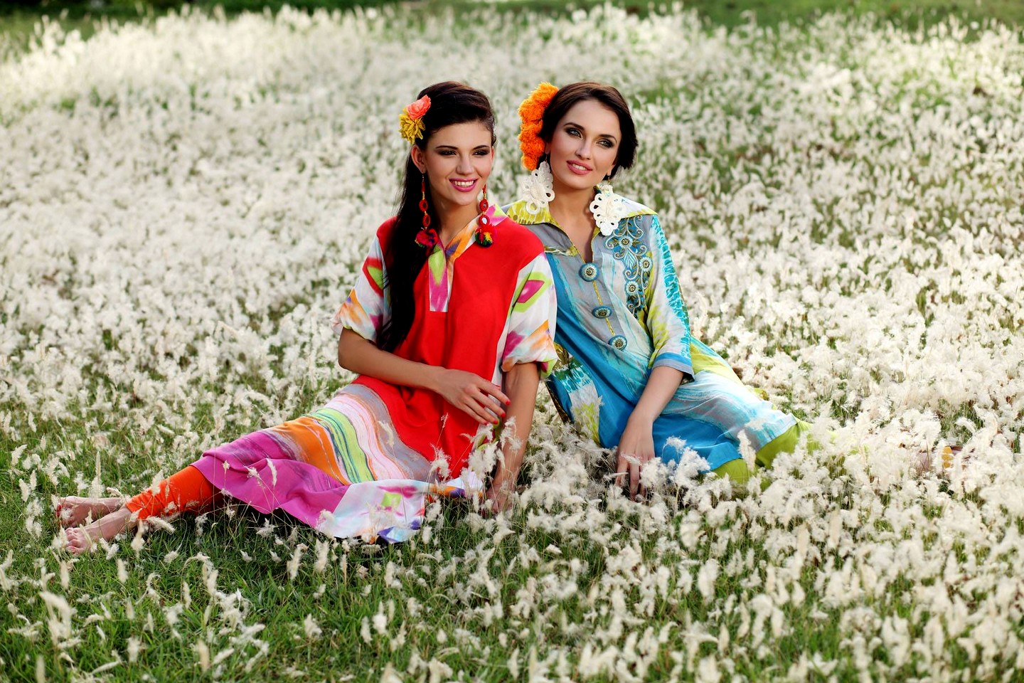 Pareesa Lawn Mid Summer Collection 2013 