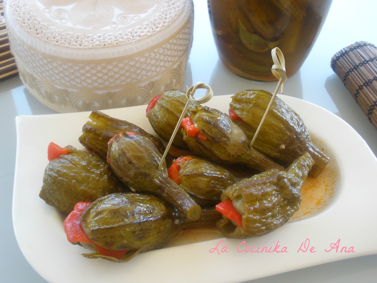 La Cocinika De Ana: Berenjenas en vinagre