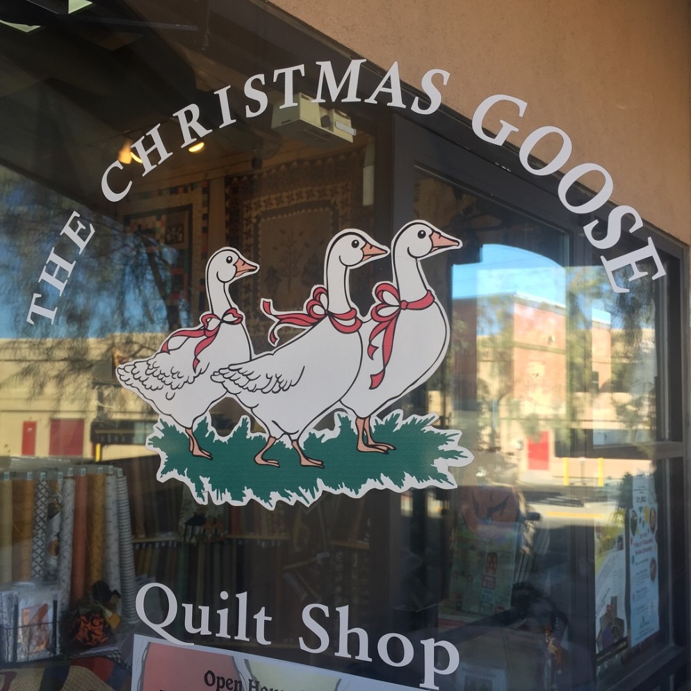 Laugh yourself into Stitches The Christmas Goose Quilt ShopLas Vegas