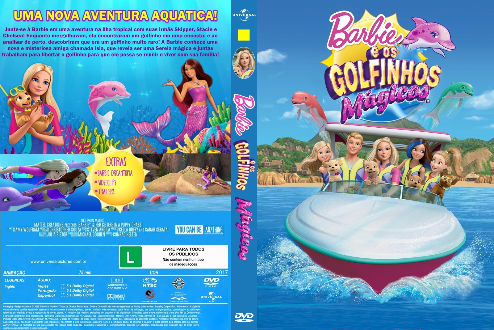 Barbie -  Kouzlo delfínů / Barbie: Dolphin Magic (2017)