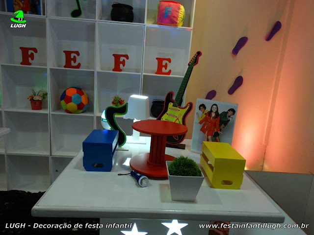 Tema D.P.A. - Decoração provençal simples - Detalhes imagem 01 Mesa decorada D.P.A.